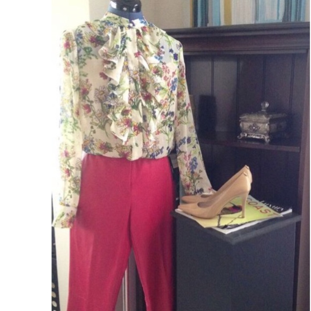 Hot As 🔥 DKNY Lambskin Leather Pants